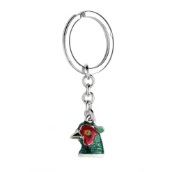 Sterling Silver Pheasant Keyring