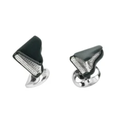 Sterling Silver Piano Cufflinks