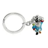 Sterling Silver Pirate Keyring