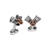 Sterling Silver Piston Cufflinks