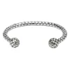 Sterling Silver Plaited Bangle