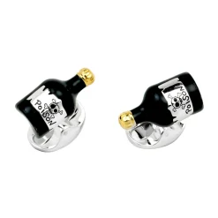Sterling Silver Poison Bottle Cufflinks