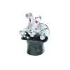 Sterling Silver Rabbit in Hat Lapel Pin