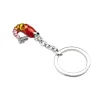 Sterling Silver Shrimp Keyring