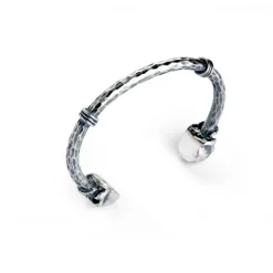 Sterling Silver Skull Bangle