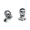 Sterling Silver Skull Cufflinks