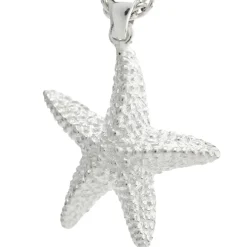 Sterling Silver Starfish Pendant and Chain