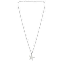 Sterling Silver Starfish Pendant and Chain