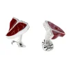 Sterling Silver T-Bone Steak Cufflinks