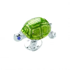 Sterling Silver Tortoise Lapel Pin