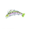 Sterling Silver Trout Lapel Pin