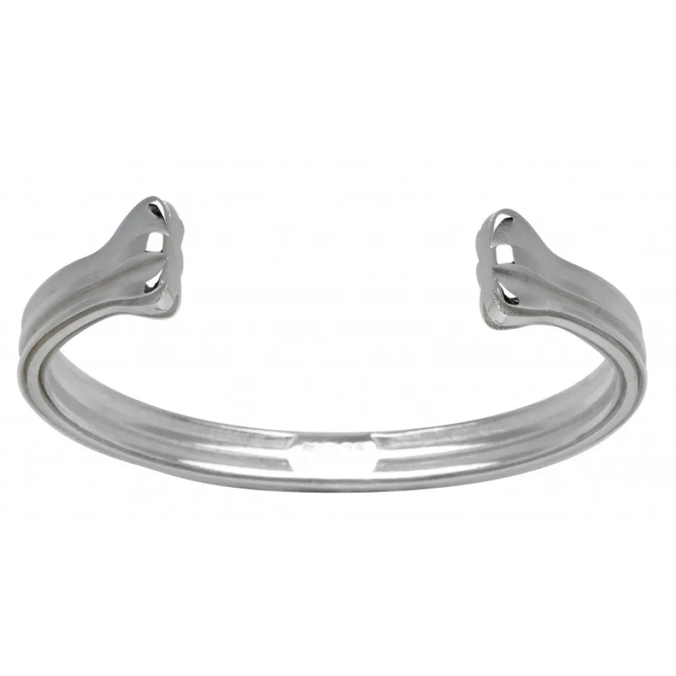 Sterling Silver Union Jack Bangle