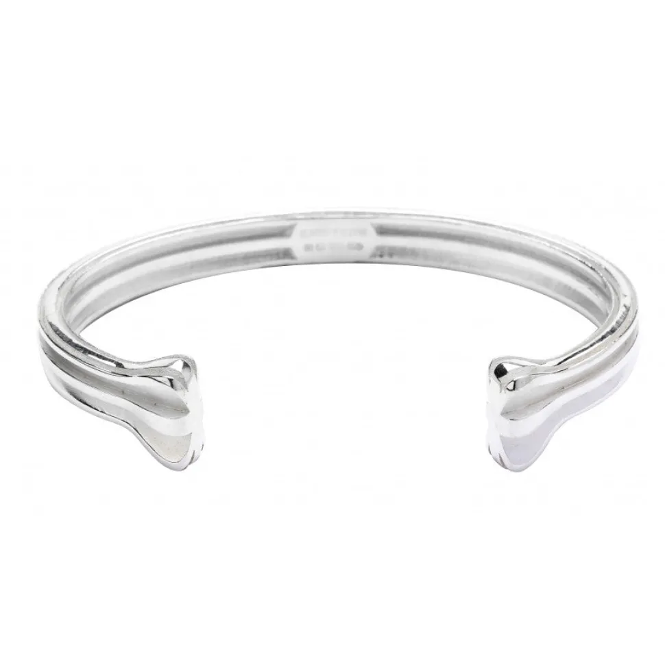 Sterling Silver Union Jack Bangle