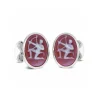 Sterling Silver Zodiac Cufflinks - Sagittarius