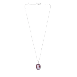 Sterling Silver Zodiac Pendant - Gemini