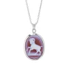 Sterling Silver Zodiac Pendant - Aries