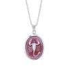 Sterling Silver Zodiac Pendant - Scorpio