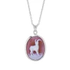 Sterling Silver Zodiac Pendant - Capricorn