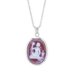 Sterling Silver Zodiac Pendant - Virgo