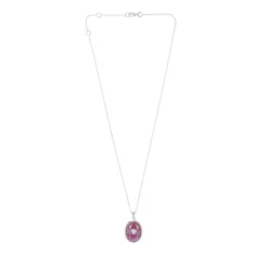 Sterling Silver Zodiac Pendant - Cancer